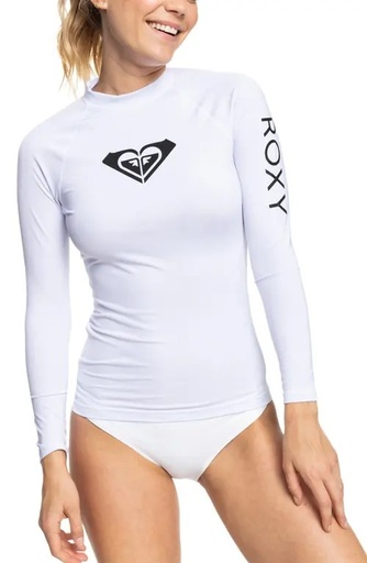 STR | Roxy Juniors' Whole Hearted Long-Sleeve Rashguard Women's Swimsuit