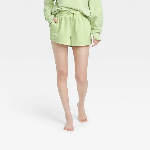 STR | Women's French Terry Shorts 3.5" - All in Motion Lime Green XL