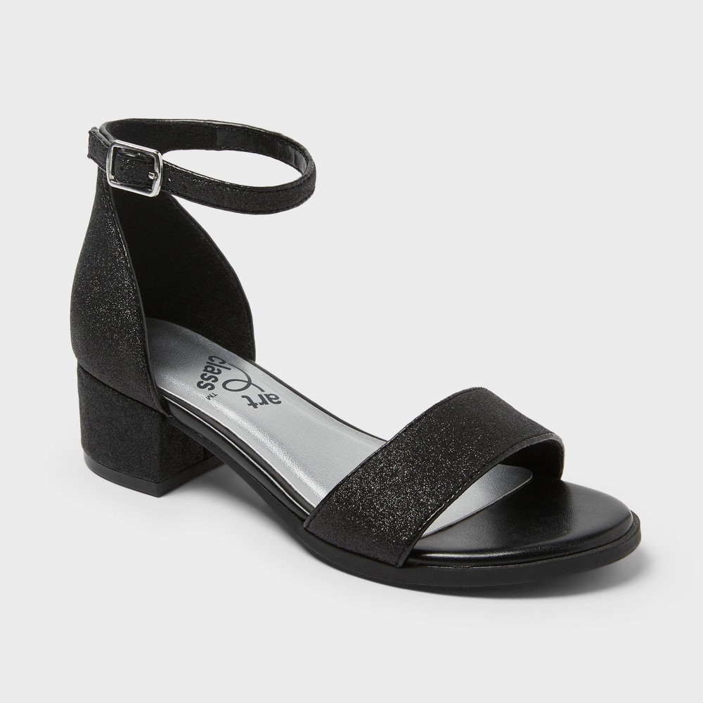 STR | Kids' Fannie Heeled Sandals - art class™ Black 13