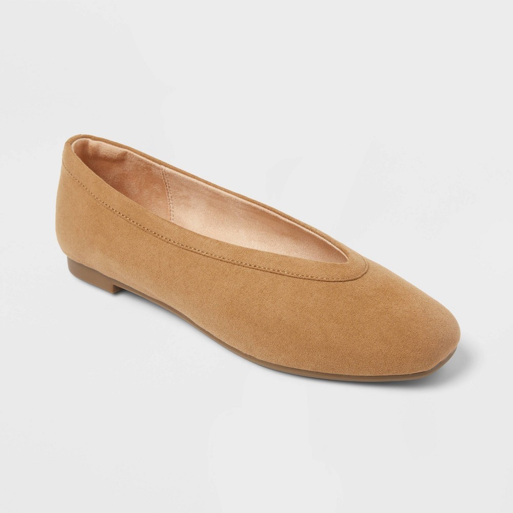 STR | Women’s Neve Shoes with Memory Foam Insole - A New Day™ Khaki 6.5