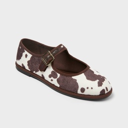STR | Women’s Halston Mary Jane Flats with Memory Foam Insole – Universal Thread™ Brown 9.5