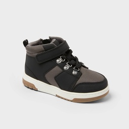 STR | Toddler Shay Sneaker Boots - Cat & Jack™ Black 6T