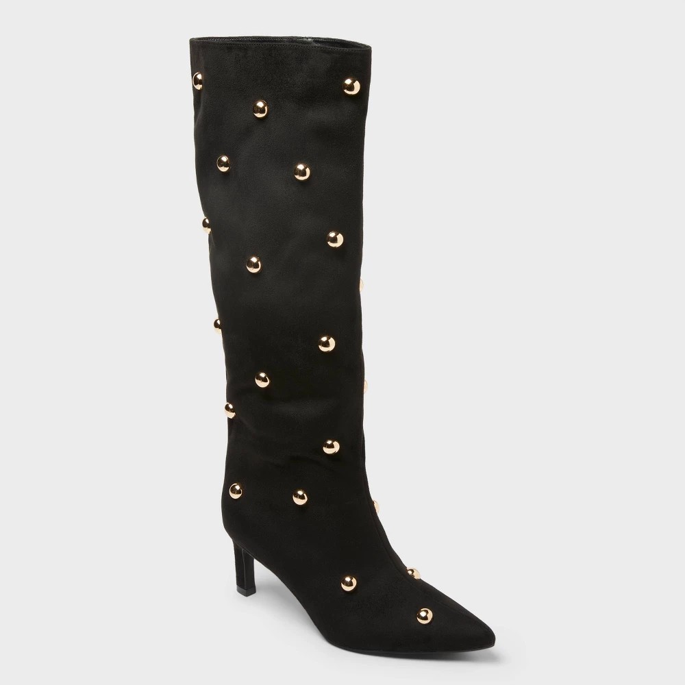 STR | Women’s Justice Boots with Memory Foam Insole – A New Day™ Jet Black 8.5