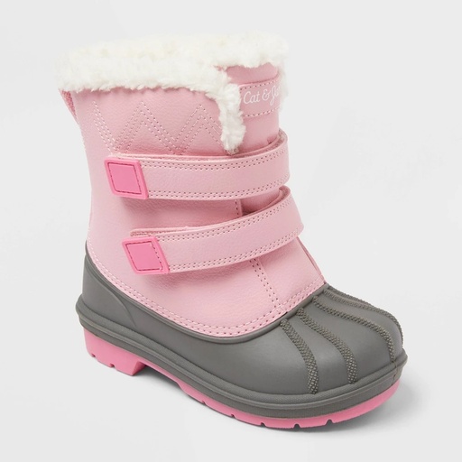STR | Toddler Denver Waterproof Snow Boots - Cat & Jack™ Pink 6T