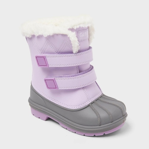 STR | Toddler Denver Waterproof Snow Boots - Cat & Jack™ Purple 6T
