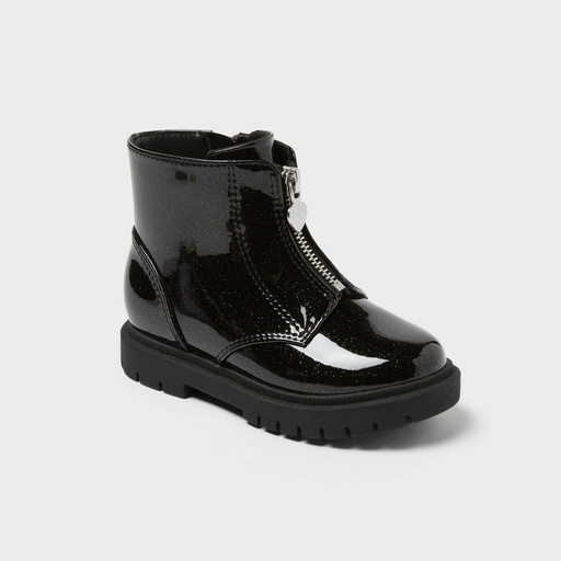 STR | Toddler Girls' Donna Chelsea Boots - Cat & Jack™ Black 8T