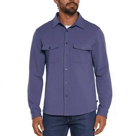 APP | Gap Men s Skipper BlueLong Sleeve Knit Button Down