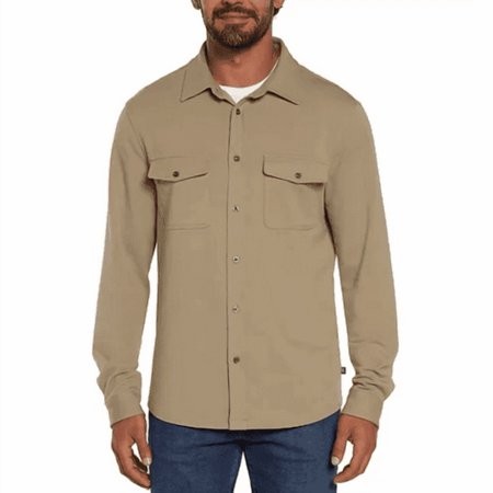 APP | WP Weatherproof® Men s Brown (Petrified Oak) 2 Pack Short Sleeve Henley
