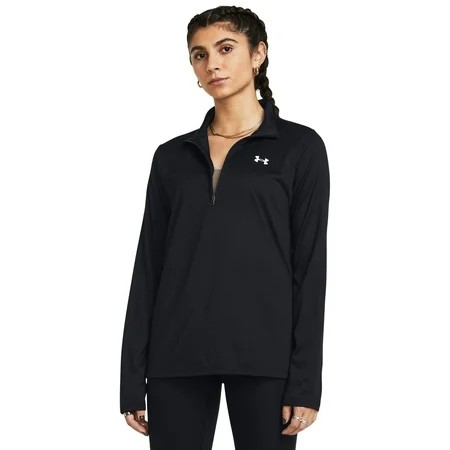 PRM | Women s Under Armour Tech™ Half-Zip Top Color: Black Size: SMALL
