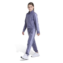 PRM | Girls 7-16 adidas 2-pc. Event Tricot Jacket & Joggers Set, Girl's, Size: Medium, Purple