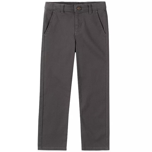 STR | Boys 4-20 IZOD Stretch Flat Front Comfort Waistband Pants in Regular, Slim & Husky, Boy's, Size: 18, Gray