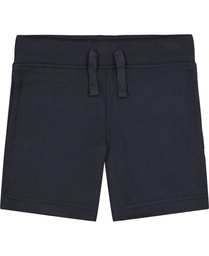 STR | Nautica Girls School Uniform Fleece Short 6X Navy