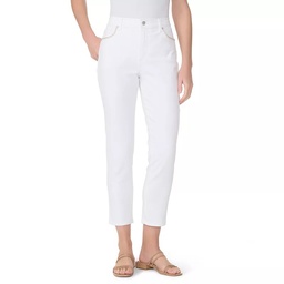 STR | Women's Gloria Vanderbilt Amanda Embroidered Ankle Jeans, Size: 10 Regular, Vintage White